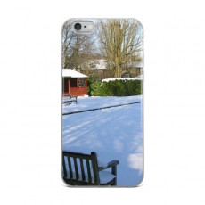 All-Over Print iPhone Case with Bowling Green in Winter